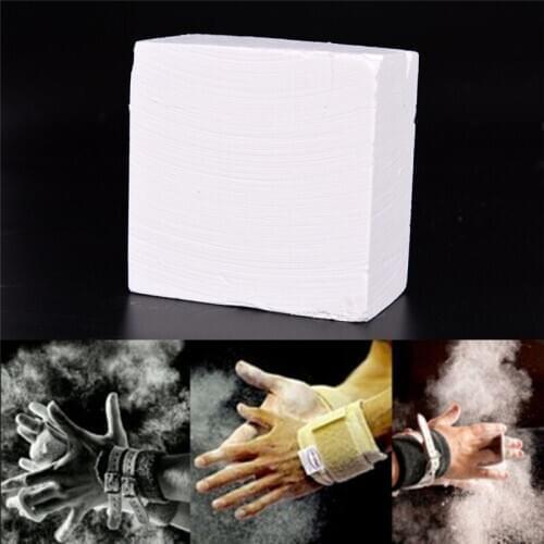 Gym Sports Anti-Slip Gymnastic Weight Lifting Powder Magnesium Carbonate Chalk Climbing block barbell