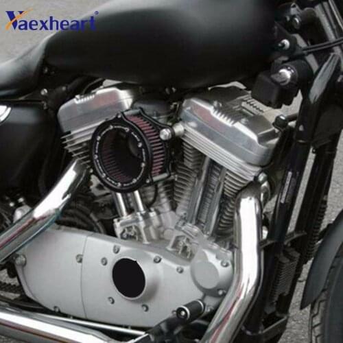 Otorcycle Air Filter CNC Air Cleaner Intake System Kit For Harley Sportster XL883 XL1200 Iron 883 48 72 Seventy-Two 1991-2016