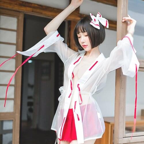 Women Christmas Xmas Party Cute Cosplay Costume Sexy Maid Waitress Seductive Uniform Set Halloween Costumes Nightgowns