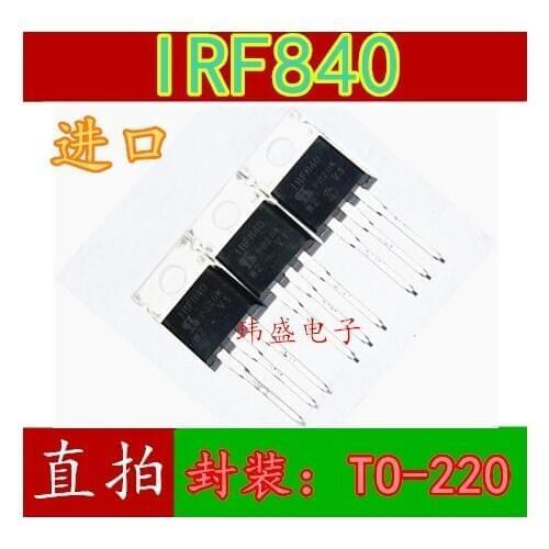 10pcs IRF840PBF TO-220 IRF840