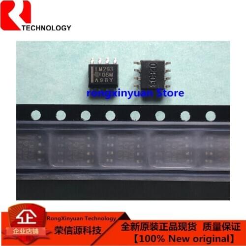 10 pcs/lot LM293DR SOP-8 LM293D LM293 293 DUAL DIFFERENTIAL COMPARATORS 100% New original