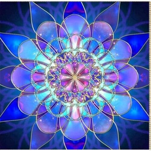 2020 new arrived diy diamond embroidery Kaleidoscope diamond painting flower family home decor for christmas gift zx