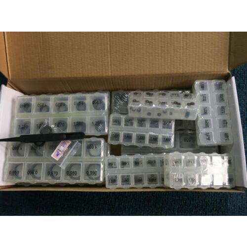 555 Pieces Common Rail Injector Repair Adjustment Washer Shim high precision adjusting shims gasket Steel Gasket Kits