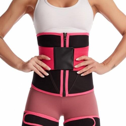 80%HOTWomen Waist Trimmer Belt Trainer Sweat Belly Band Waistband for Weight Loss