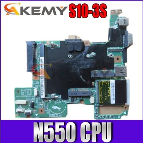 Akemy Laptop Motherboard For Lenovo Ideapad S10-3S N550 CPU 48.4EL05.01M 11S11012659 DDR3 Main Board full tested