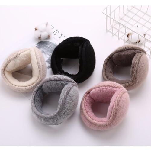 AZUE Winter Warm Knitting Earmuffs Unisex Fashion Ear Caps Scalable Foldable Ear warmer