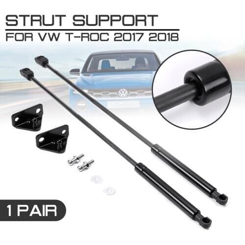 Car Interior Front Engine Cover Hood Shock Lift Strut Struts Bar Support Props Rod Arm Gas Spring Bracket For VW T-ROC 2017 2018