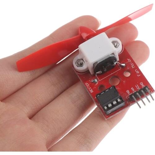 Hot Sale 5V L9110 Fan Motor Module Fan Propeller Firefighting Robot For Arduino Tool Parts New