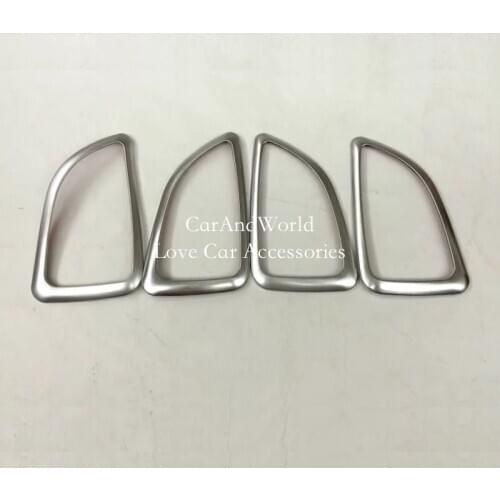 For HYUNDAI IX35 2010 to 2013 2014 ABS Chrome Car Interior Trim Door Handle Bowl Decoration Cover Trims Car-Styling Accessories