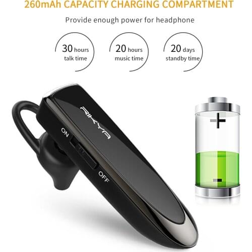 K20 TWS BT Wireless Headphones Handsfree Business Headset Drive Call Sports Earphones Stereo Smart Voice Control for IOS/Android