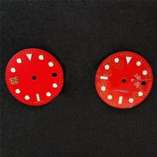 29MM Red Watch Dial for ETA 2824-2/ 2836 For 2824/ 2836 For Mingzhu 2813 Series Watch Movement Repair Part