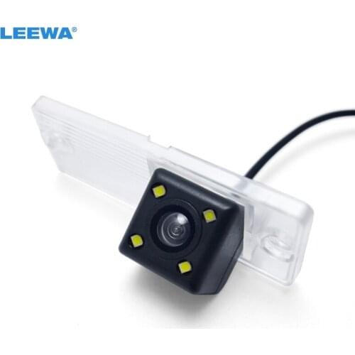 LEEWA HD Car Backup Rear View Camera With LED Light For KIA Cerato (09~13) /Forte (09~13) Night Vison Reverse Car Camera #CA3911