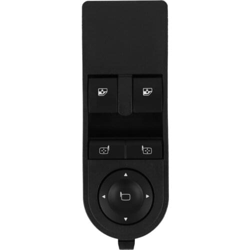 NewFront Left Driver Side Electric Switch Car Window Button 13228879 for Vauxhall Astra H & Zafira-B