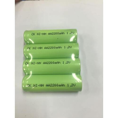Rechargeable battery nickel metal hydride battery industrial packaging 5 battery AA2200mAh a row of four packets Rechargeable Li