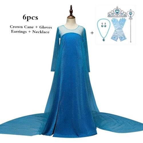 Dress For Girls Kids Christmas Gift Girls Dress Children Birthday Party Clothing Girls Princess Costume 3-10 Yrs Kids Clothing