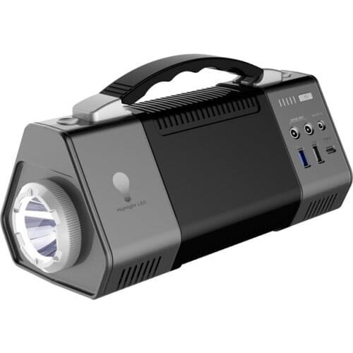 Portable DC Power Station Outdoor Charger Supply station Mobile Bank Shockproof Solar Generator