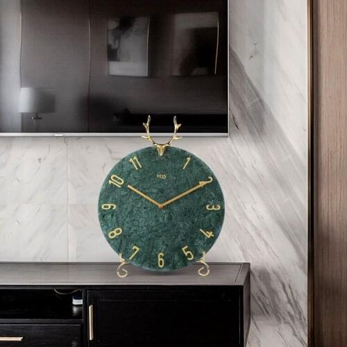 Nordic Simple Table Clock Modern Design Creative Silent Luxury Digital Desk Clock Living Room Reloj De Mesa Home Decor 50