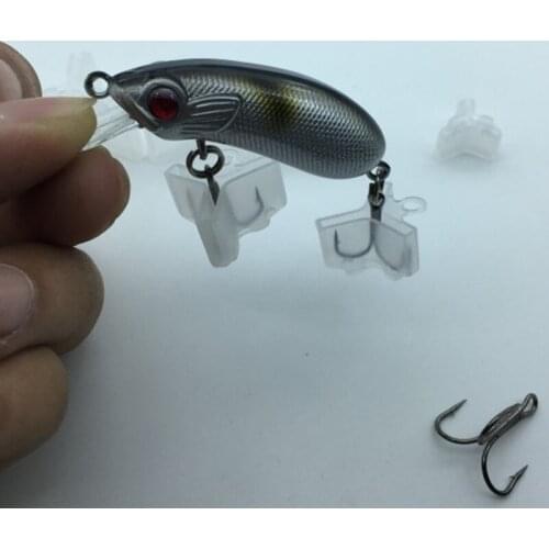 Fishing Hooks Safety Covers Treble Hooks Sheath Case Safety Protector Holders Case Bonnets Hook Sheath Cover