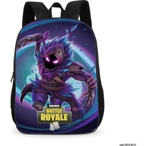 Fortnite Backpack for Kids 13 Inch Cartoon kindergarten Backpacks Boys Girls Children School Bags Kids Book Bag Gift