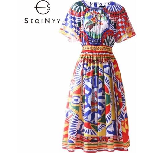 SEQINYY Fashion A-Line Dresses