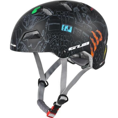 Professional Cycling adult bmx helmet cool for Mountain Road bike Bicycle Extreme Sports adjustable with pads black L and M Size