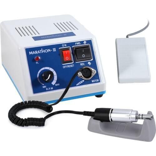 Dental Lab Portable Polishing Polisher Machine N3 + E-Type Electric Micro motor For Marathon Dental Equipment Teeth Tool