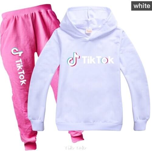 Tik Tok Boys Hoodie Kids Size Boys&Girls Long Sleeve Hooded Sweatshirts Childrens Hoodies Hip Hop Reggae Harajuku Clothes
