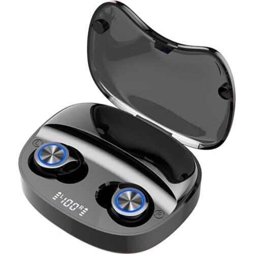 Universal Android iOS Wireless Earphones 1800mAh Charger Box Type C Charging Bluetooth TWS True Magic Earbuds for iPhone Honor