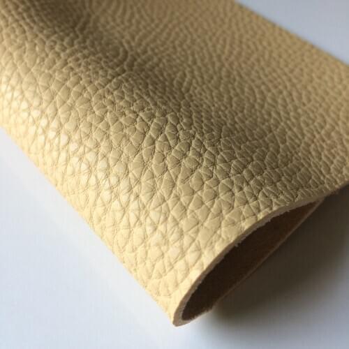 Thicken Faux PU by the meter Lichee Pattern Fabric For Bags,Hot-Selling Sofa Synthetic Leather