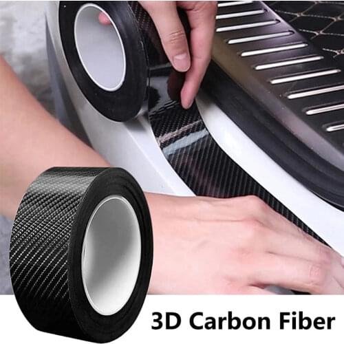 Car Sticker DIY 3D Nano Carbon Fiber Vinyl Self-Adhesive Protection Film Adapted to Appearance and The Interior of Motorcycles