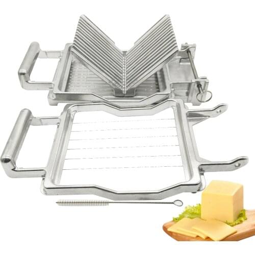 10mm/20mm knife board Cheese bread dicing stainless steel knife shreds cheese dicing Uniform slicer cheese cutter slicer bread