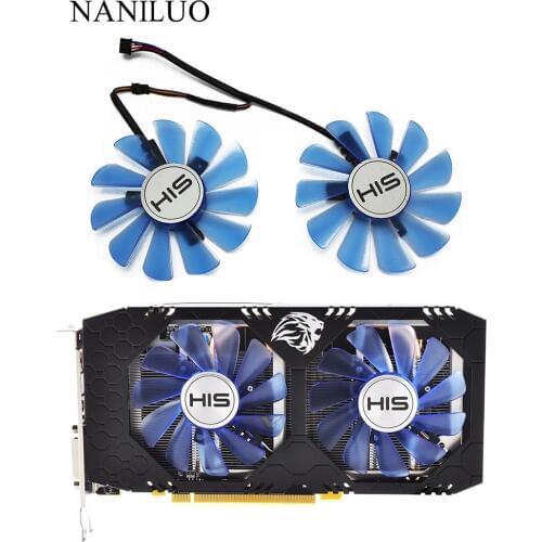 85 мм FDC10U12S9-C FDC10H12S9-C RX 470 кулер вентилятор для его RX 470 IceQ X2 Turbo 4 Гб RX 470 IceQ X2 OC 4 Гб RX474 RX570 RX5
