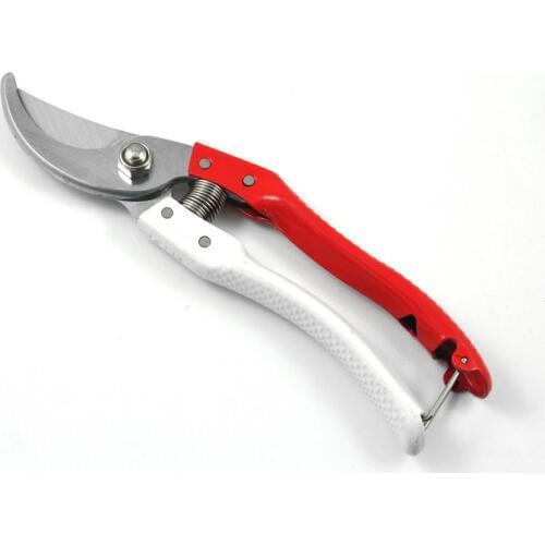 Free shipping Garden Hand Pruner Tree Secateurs Shear Cutting Plants Bush Scissors Tool Steel