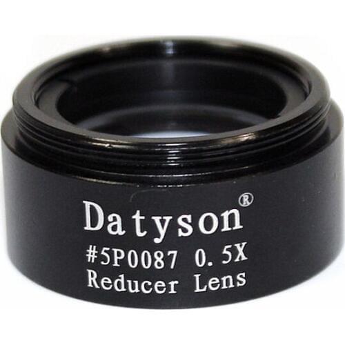 Datyson 0.5x Focal Reducer Len for 1.25" Telescope Eyepiece Astronomy Diagonal Extender Tube Camera Adapter