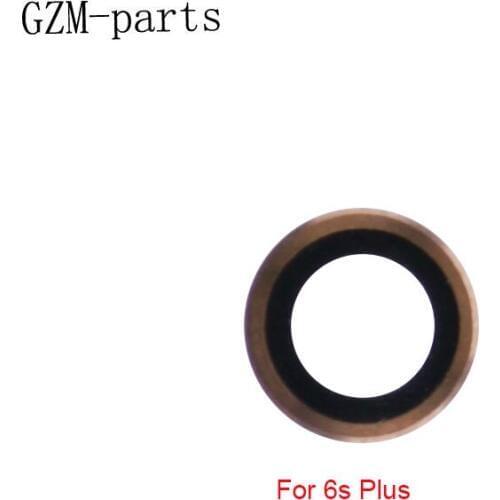 GZM-parts 5pcs/lot Rear Camera Holder with Lens for iPhone 6S Plus Back Camea Glass Lens Rose/ Gold/ Black/ Silver
