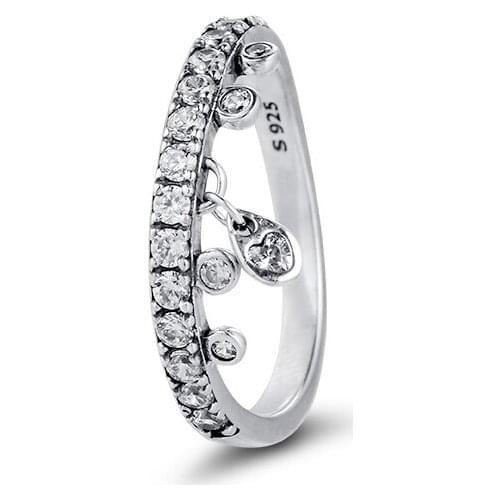 CKK Ring Chandelier Droplets Rings Women Anel Feminino 100% 925 Jewelry Sterling Silver Anillos Mujer Wedding Engagement