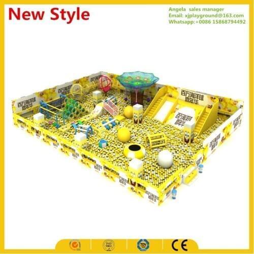 Supply many play items indoor playground with million balls pool