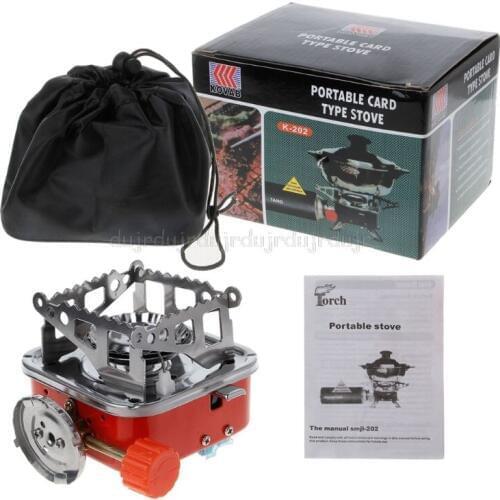 2800W Mini Camping Stove Folding Outdoor Gas Stove Portable Picnic Split Cooker S24 19 dropship