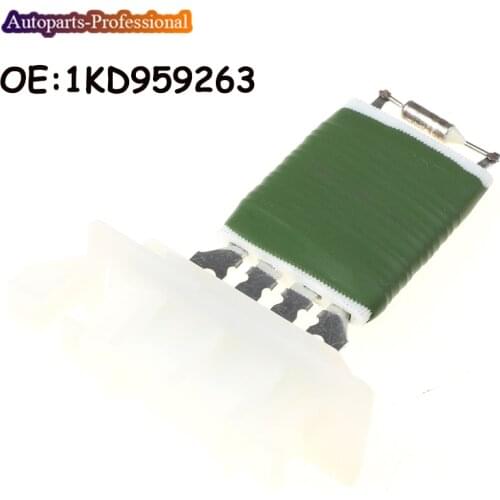 1KD959263 For volkswagen Touran Tiguan Golf MK6 Skoda Octavia Superb Yeti Heater Fan Blower Motor Resistor 1KD 959 263