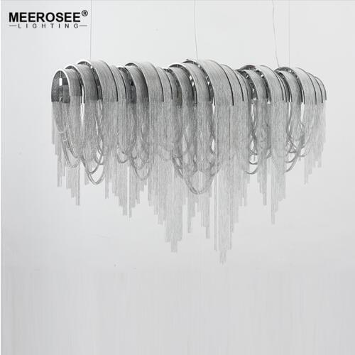 Aluminum Chain Pendant Lights Vintage Hanglamp Lustres Hanging Lamp Lustre Amparas De Techo Colgante Moderna Luminaire Suspendu