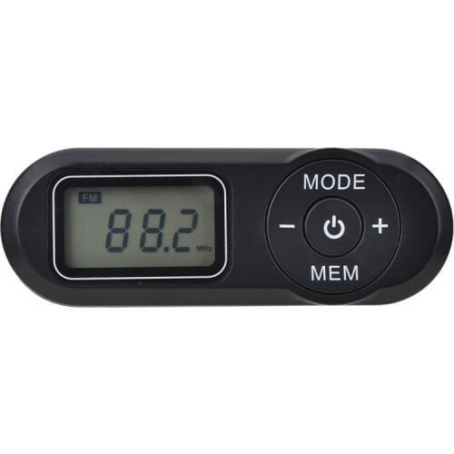 Hot Mini Portable FM Radio, Pocket Radio Receiver with Earphone FM Bass Stereo Radio For Walking Running Jogging