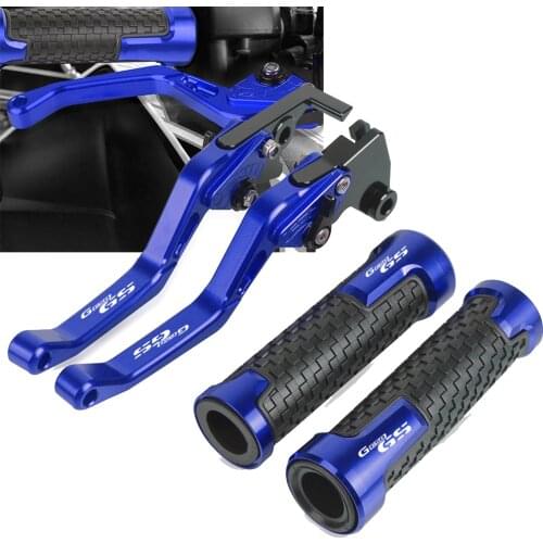 Motorcycle CNC Brake Clutch Levers Handle Bar Grips G650 GS For BMW G650GS G 650 GS 2008 2009 2010 2011 2012 2013 2014 2015 2016