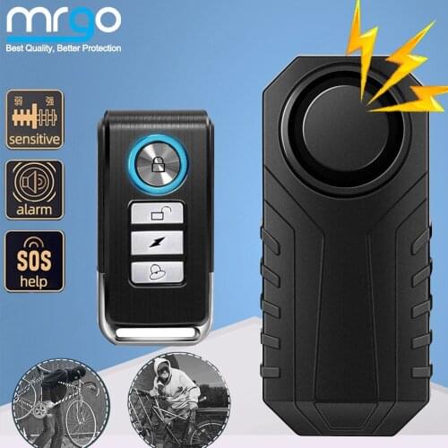 Anti-Theft Bicycle Alarm Bike Moto Security Alarm System Scooter Motorcycle Home Security System Bike Wireless Alarm For Great