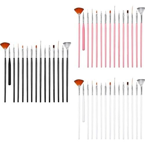 UV Nail Art Dotting Painting Drawing Polish Brushes Decorations Nail Design Brushes Nail Tools Painting Drawing Lines Pen