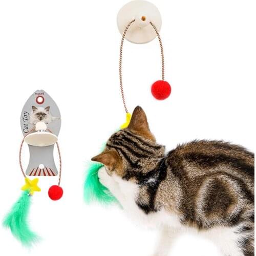 Cat Teasing Stick Funny Cat Stick Toys Tease Cat Stick Interactive Pet Toys For Cat Playing Toy Pet Supplies Pet Supplies