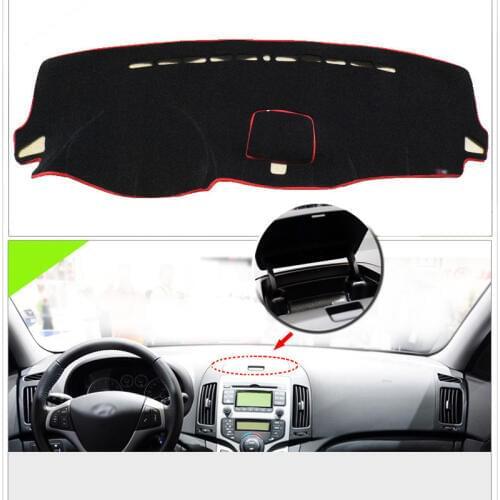 Interior Dashboard Carpet Photophobism Protective Pad Mat For Hyundai I30