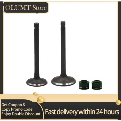 1/2 Pairs Motorbike Engine Parts Intake Exhaust Valve Stem Kit For YAMAHA SRV250 Renaissa XV250 Virago XV125 V-Star XVS250 XC125