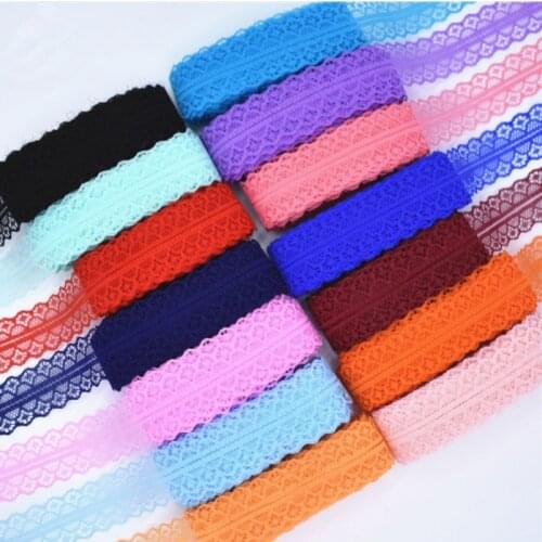 10 yards/roll 4cm No-elastic Lace Semicircle Ribbon for Diy Clothing Underwear Accessories Craft Hair-bow Gift Packaging