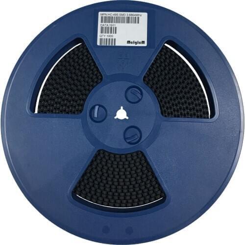 1000pcs smd hc-49s 3.6864MHz 20ppm 20pF quartz resonator crystal