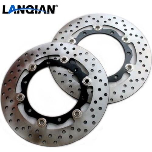 2 pieces motorcycle Front Disc Brake Rotor Scooter Front Rear Disc Brake Rotor for YAMAHA TMAX530 tmax-530 XP530 2012 2013 2014